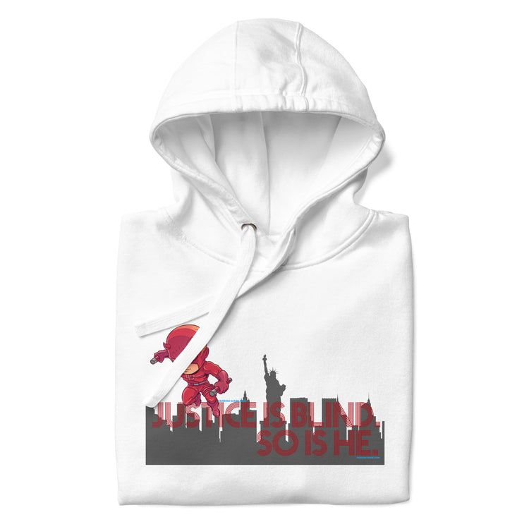 Justice Is Blind Unisex Premium Hoodie - Fandom-Made