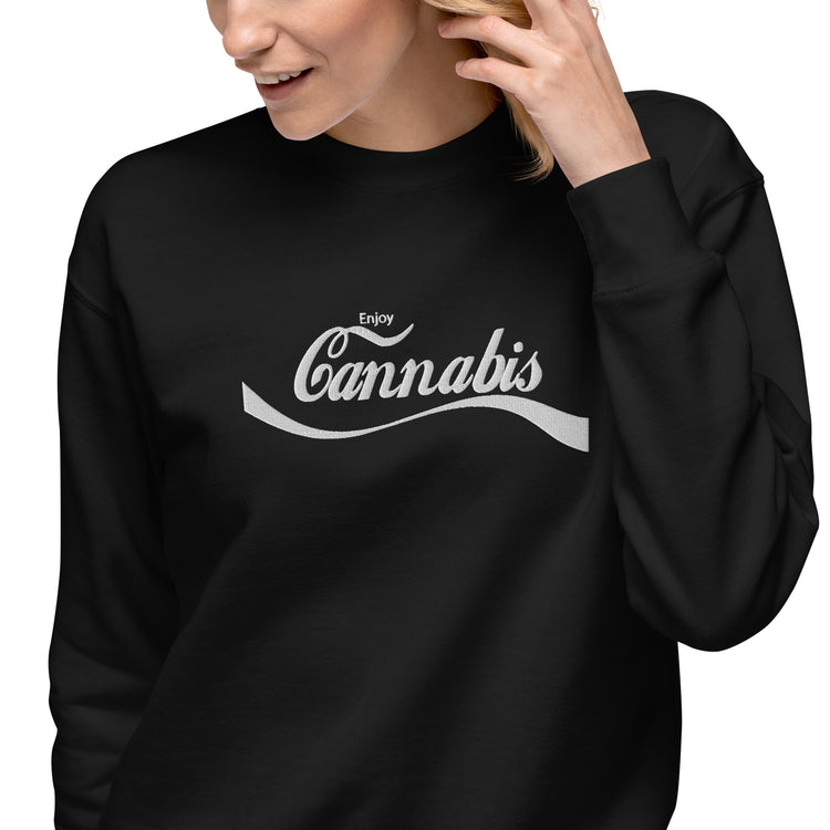 Enjoy Cannabis Sweatshirt - Fandom-Made