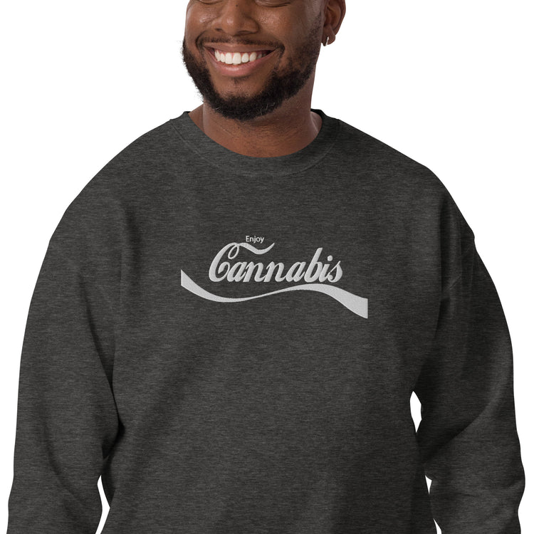 Enjoy Cannabis Sweatshirt - Fandom-Made