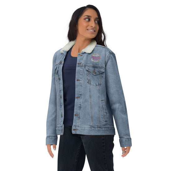 Mos Eisley Unisex Denim Sherpa Jacket - Fandom-Made
