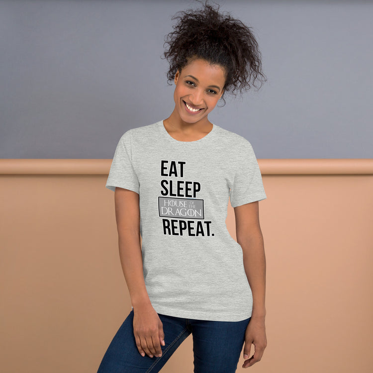 Eat Sleep House of The Dragon Unisex T-Shirt - Fandom-Made