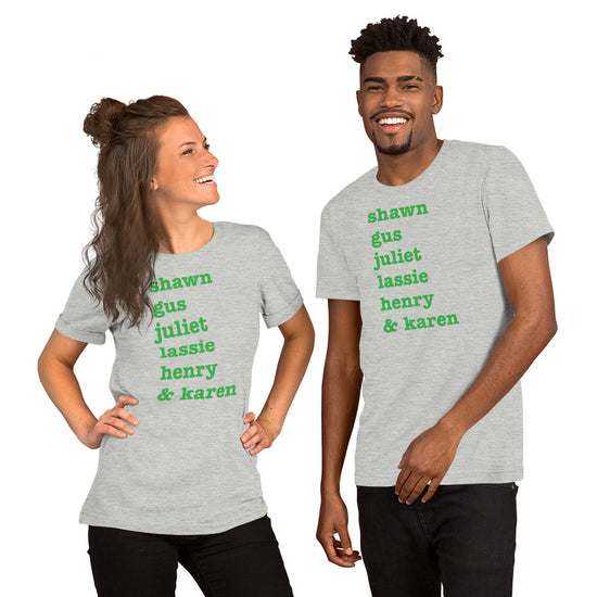 Psych Names Unisex T-Shirt - Fandom-Made