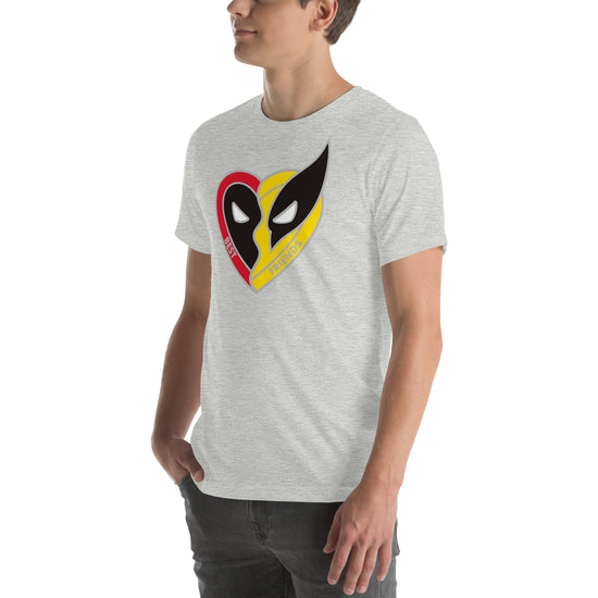 Deadpool Wolverine Besties Unisex T-Shirt - Fandom-Made