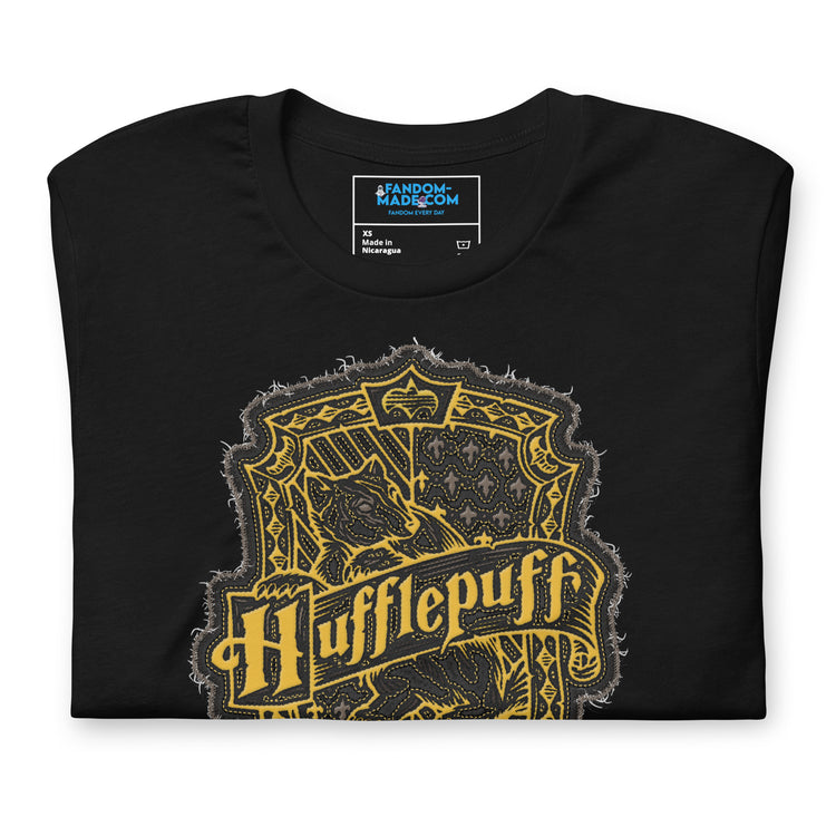 Hufflepuff Crest Unisex T-Shirt - Fandom-Made