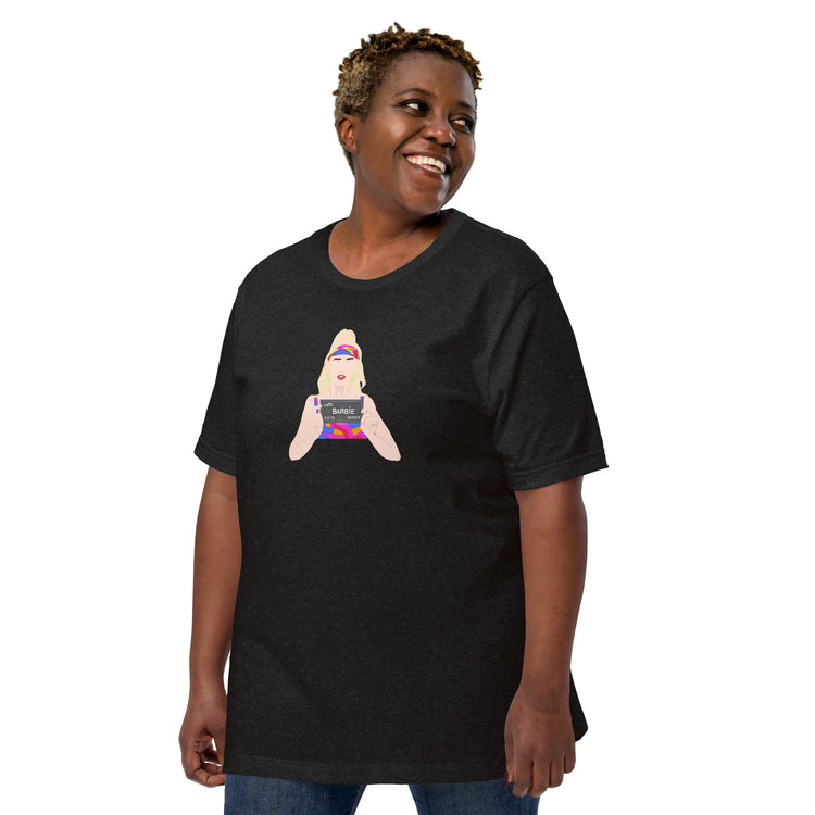 Mugshot Barbie Unisex T-Shirt - Fandom-Made