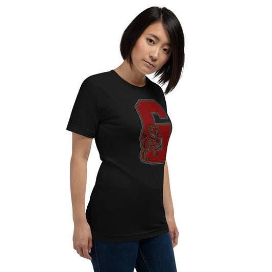 Gryffindor G Embroidery Design Unisex T-Shirt - Fandom-Made