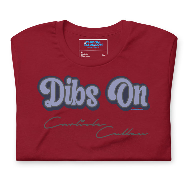 Dibs On Carlisle Cullen Unisex T-Shirt - Fandom-Made