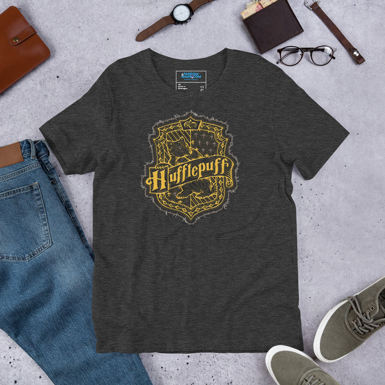 Hufflepuff Crest Unisex T-Shirt - Fandom-Made