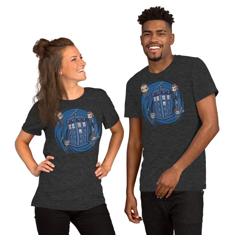 Timey Wimey Tardis Unisex T-Shirt - Fandom-Made