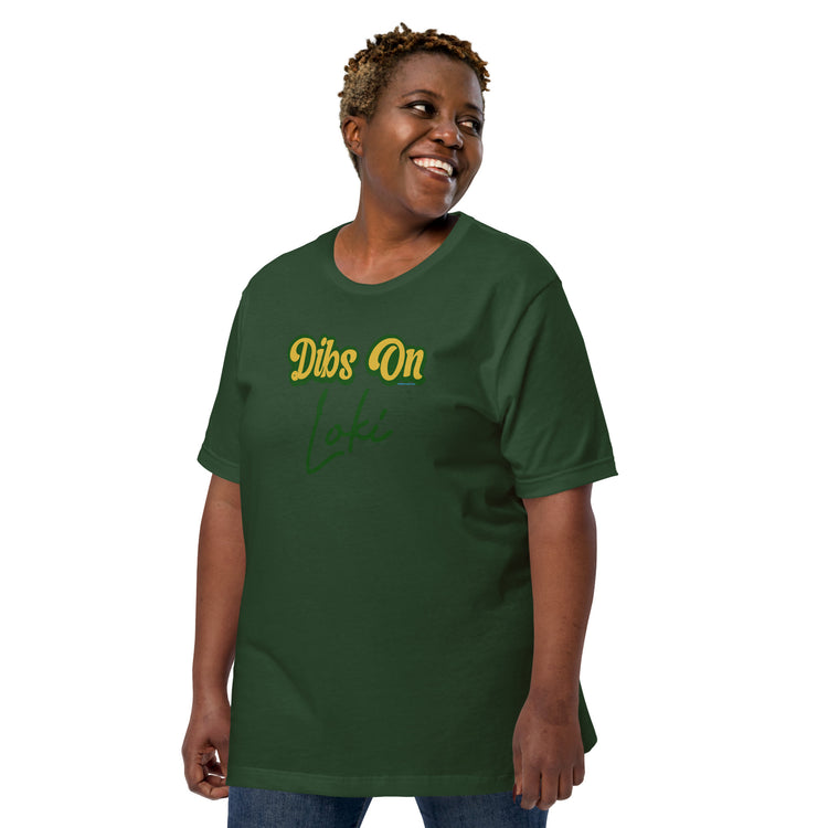 Dibs On Loki Unisex T-Shirt - Fandom-Made