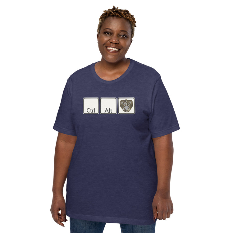 Ctrl Alt Cybermen Unisex T-Shirt - Fandom-Made