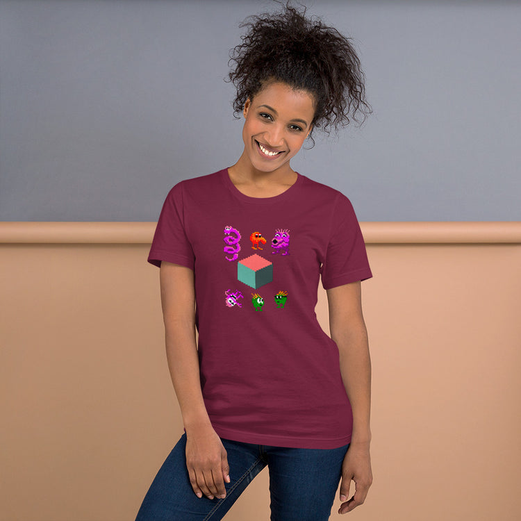 Qbert Unisex T-Shirt - Fandom-Made