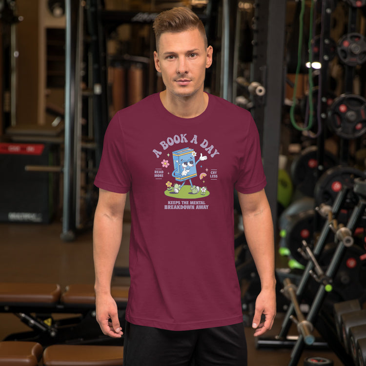 A Book A Day Unisex T-Shirt - Fandom-Made