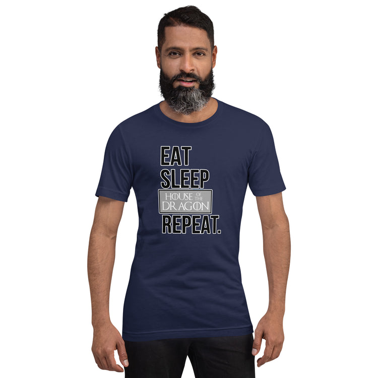 Eat Sleep House of The Dragon Unisex T-Shirt - Fandom-Made