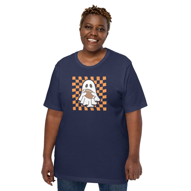Football Ghost T-Shirt - Fandom-Made