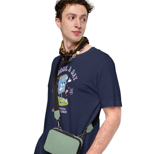 A Book A Day Unisex T-Shirt - Fandom-Made