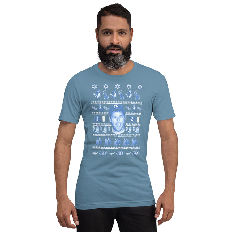 Adam Sandler Ugly Hanukkah Unisex T-Shirt - Fandom-Made