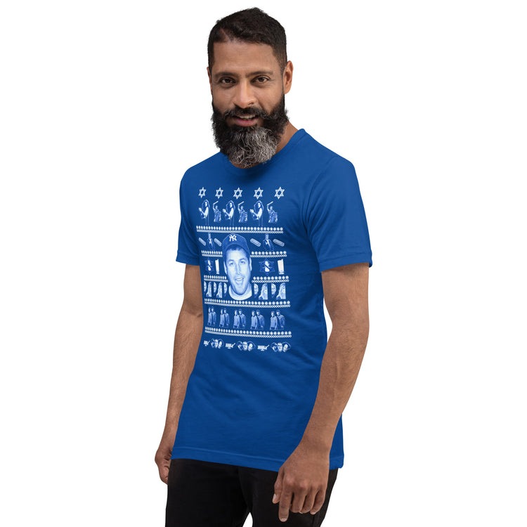 Adam Sandler Ugly Hanukkah Unisex T-Shirt - Fandom-Made