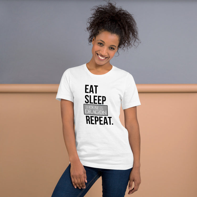Eat Sleep House of The Dragon Unisex T-Shirt - Fandom-Made