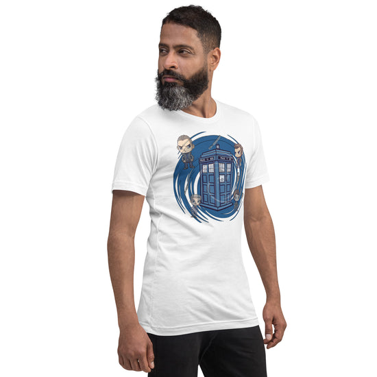 Timey Wimey Tardis Unisex T-Shirt - Fandom-Made