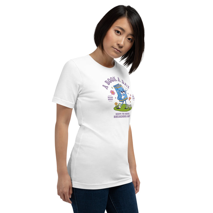 A Book A Day Unisex T-Shirt - Fandom-Made