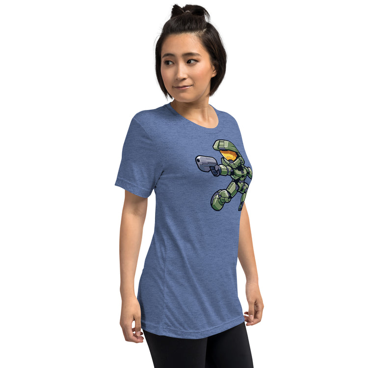 Halo's Master Chief Unisex Tri-Blend T-Shirt - Fandom-Made