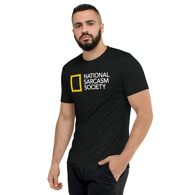 National Sarcasm Society Unisex Tri-Blend T-Shirt - Fandom-Made