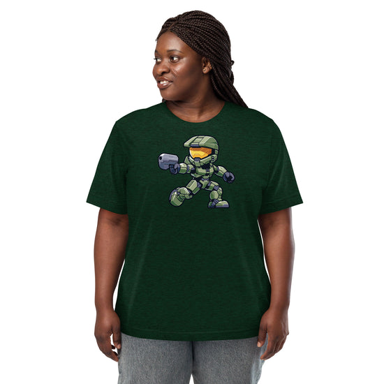 Halo's Master Chief Unisex Tri-Blend T-Shirt - Fandom-Made