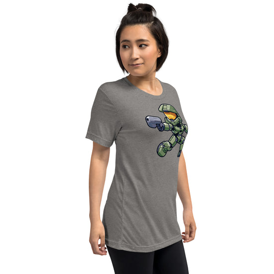 Halo's Master Chief Unisex Tri-Blend T-Shirt - Fandom-Made