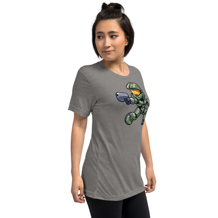 Halo's Master Chief Unisex Tri-Blend T-Shirt - Fandom-Made