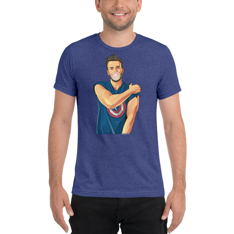 Chris Evans Tri-Blend T-Shirt - Fandom-Made