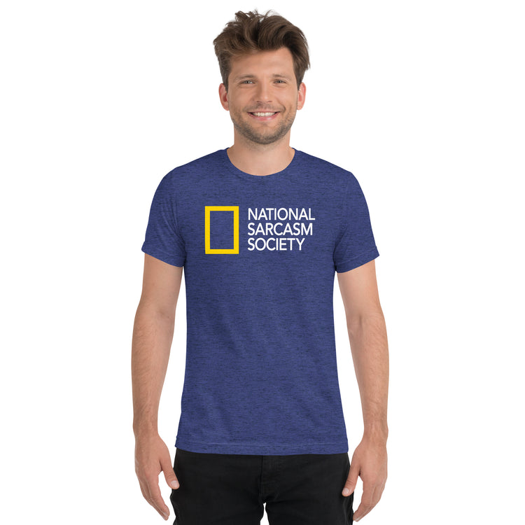 National Sarcasm Society Unisex Tri-Blend T-Shirt - Fandom-Made