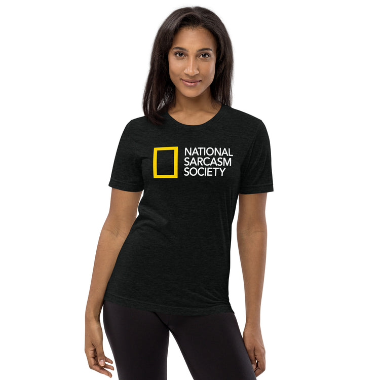 National Sarcasm Society Unisex Tri-Blend T-Shirt - Fandom-Made