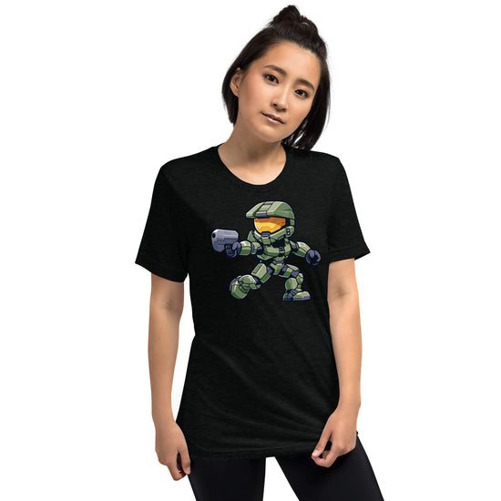 Halo's Master Chief Unisex Tri-Blend T-Shirt - Fandom-Made