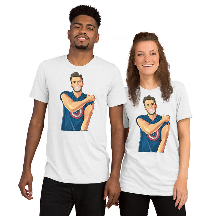 Chris Evans Tri-Blend T-Shirt - Fandom-Made