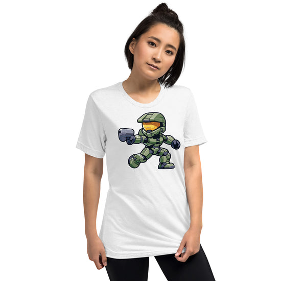 Halo's Master Chief Unisex Tri-Blend T-Shirt - Fandom-Made