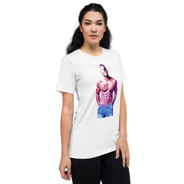 Ricky Whittle Unisex Tri-Blend T-Shirt - Fandom-Made