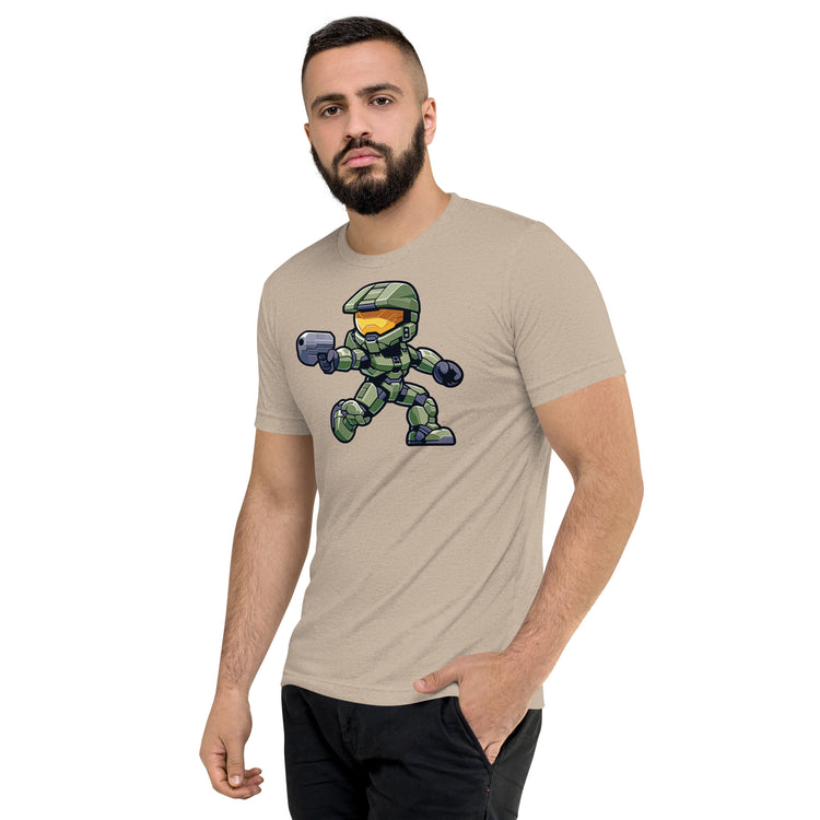 Halo's Master Chief Unisex Tri-Blend T-Shirt - Fandom-Made
