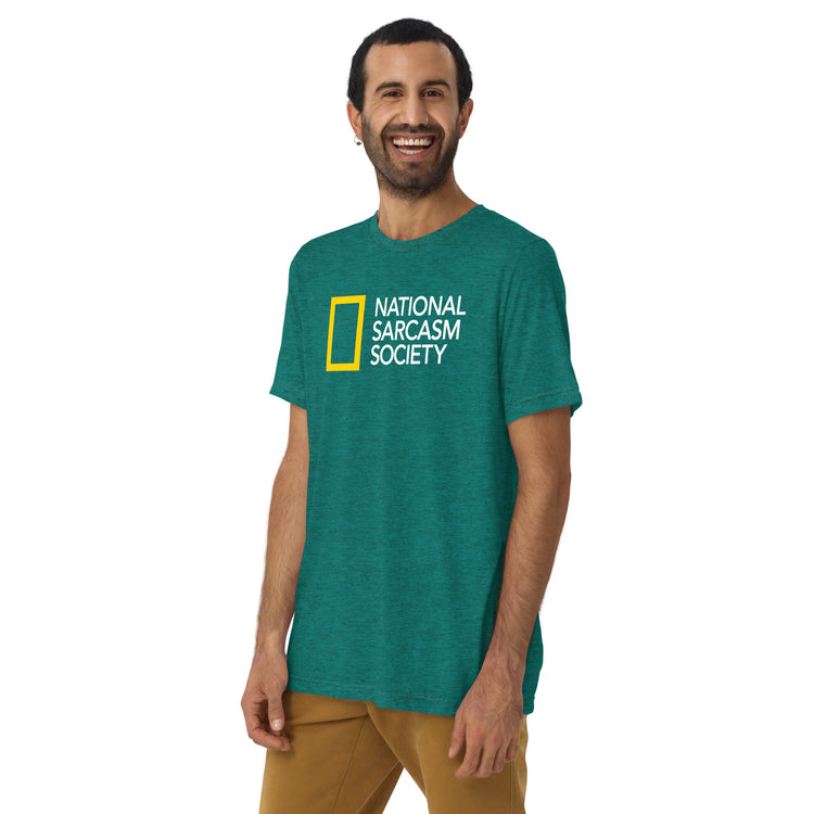 National Sarcasm Society Unisex Tri-Blend T-Shirt - Fandom-Made
