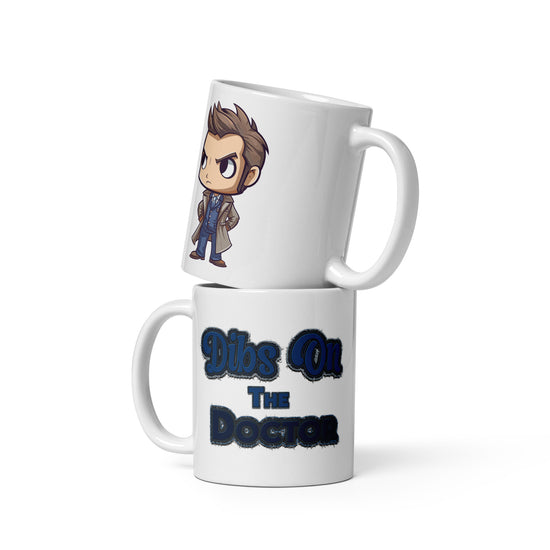 Dibs On The 10th Doctor Mug - Fandom-Made