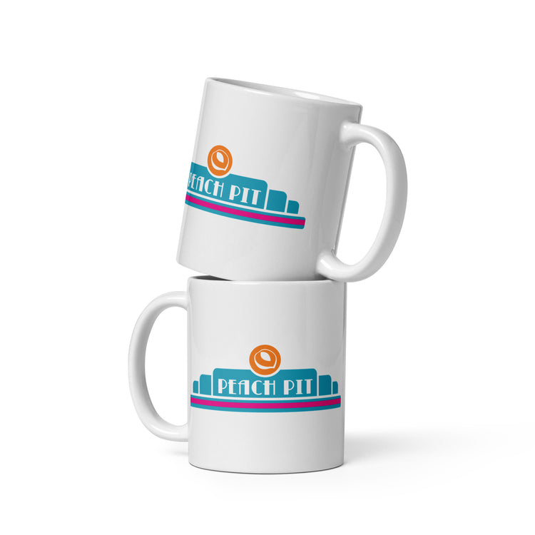 The Peach Pit Mugs - Fandom-Made