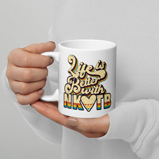 Life Is Better With NKOTB Mug - Fandom-Made