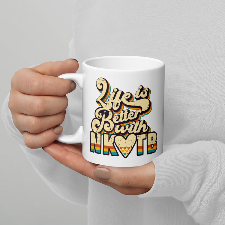 Life Is Better With NKOTB Mug - Fandom-Made