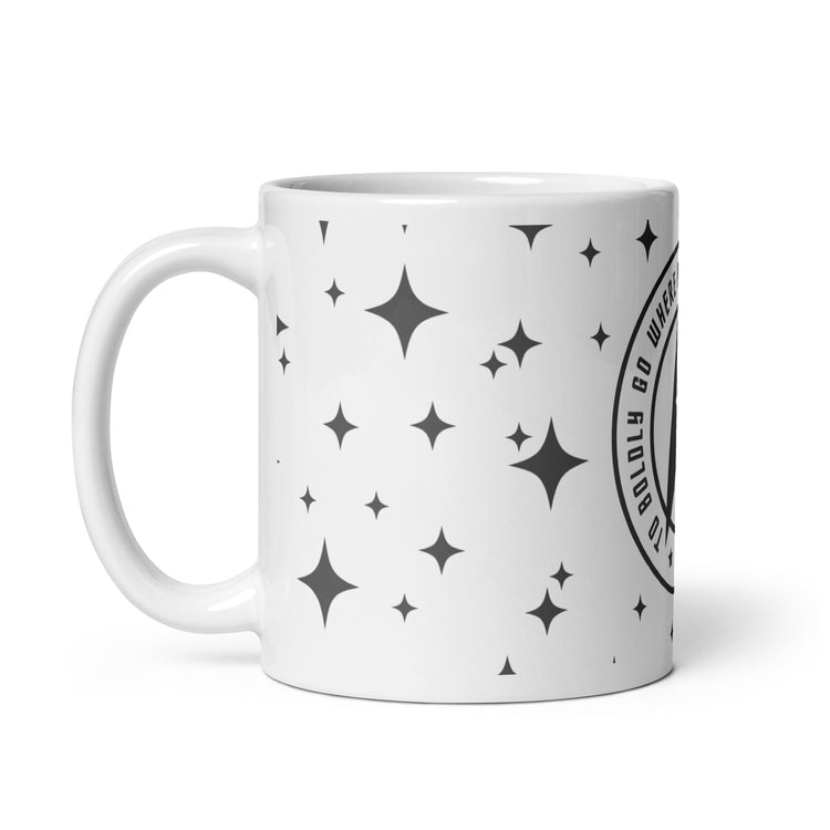 To Boldly Go Mug - Fandom-Made