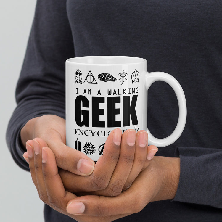 Geekdom Encyclopedia Mug - Fandom-Made