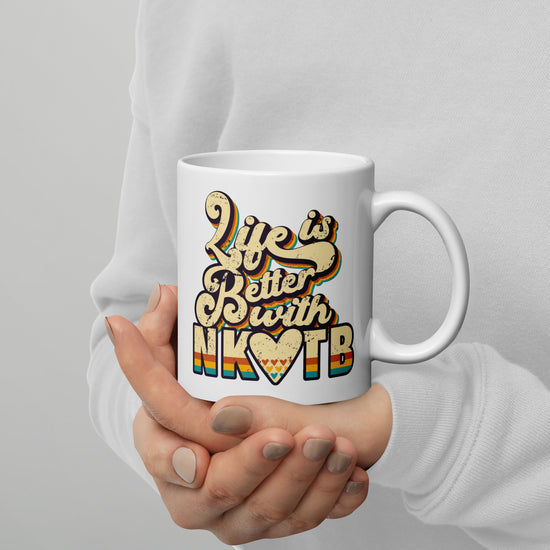 Life Is Better With NKOTB Mug - Fandom-Made