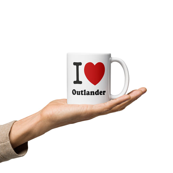 I Love Outlander Mug - Fandom-Made