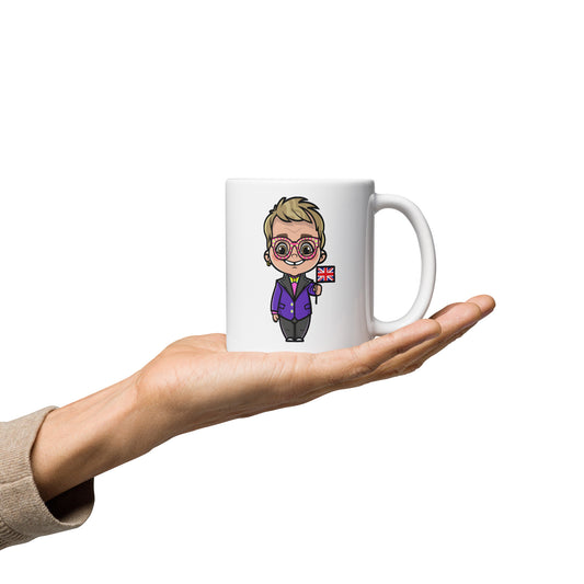 Elton John Mug - Fandom-Made