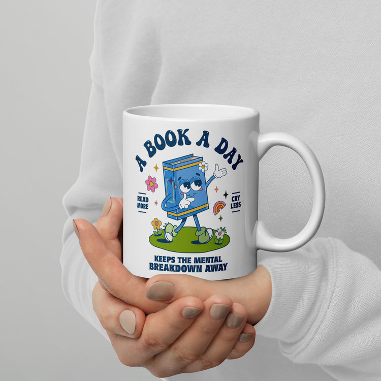 A Book A Day Mug - Fandom-Made