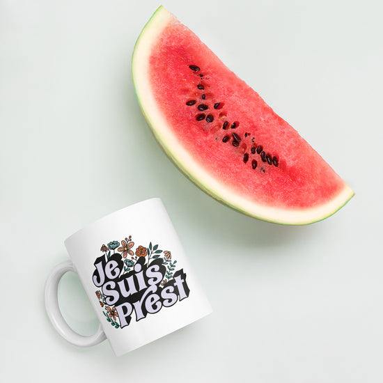 Je Suis Prest Mug - Fandom-Made